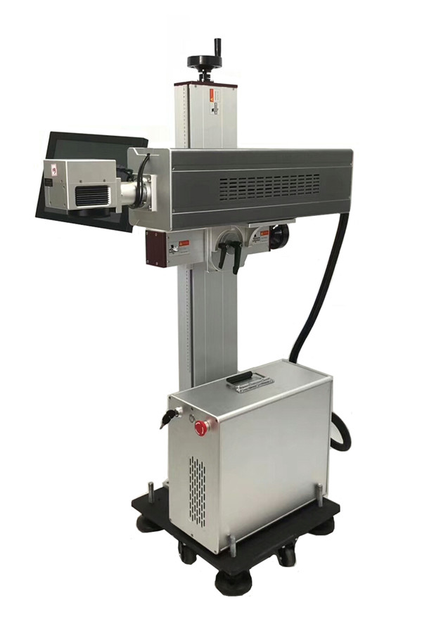 配線飛行CO2激光打標(biāo)機(jī)